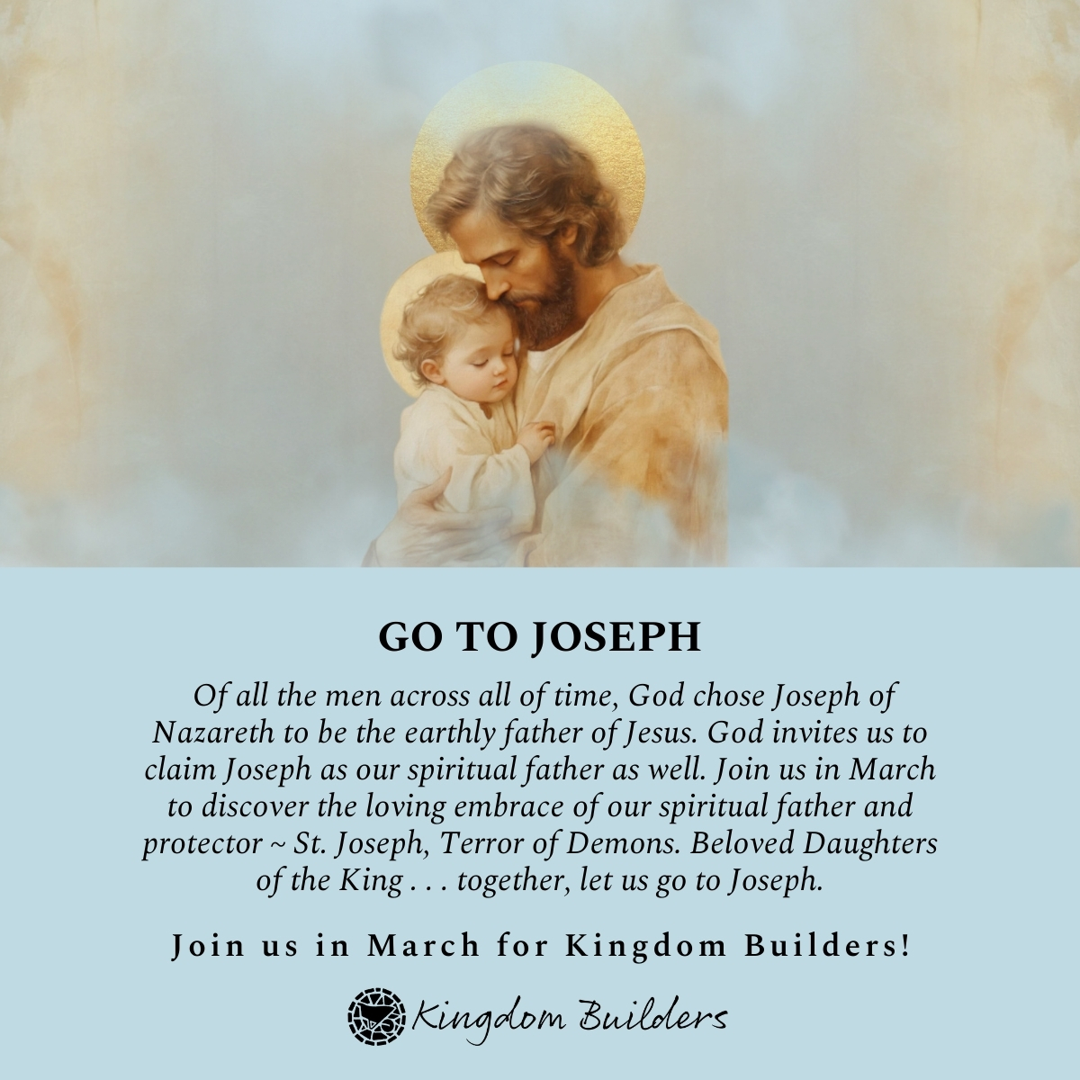 March Gathering - Go to Joseph